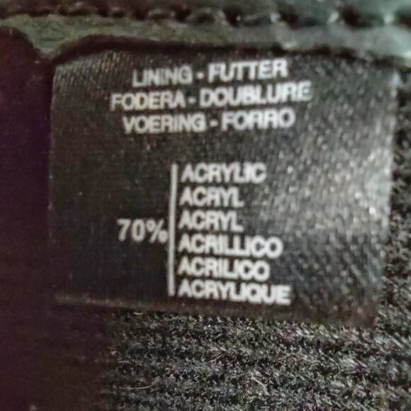 JOMET D Knee High Black Leather Boots US Sz 8.5 Stretch Calf Opening EU Size 39 - Picture 16 of 16